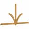 Ekena Millwork Redmond Rough Sawn Timber Gable Bracket, Western Red Cedar, 108"W x 54"H x 2"D x 4"F, 12/12 Pitch GBW108X54X0204RED00RWR - alternate 2